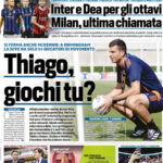 prima pagina tuttosport 26 novembre 2024