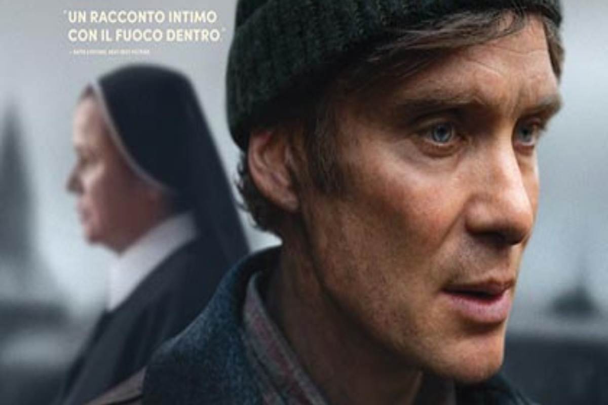 Cillian Murphy nella locandina del film Piccole cose come queste