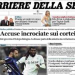 Il Corriere della Sera dell'11 novembre