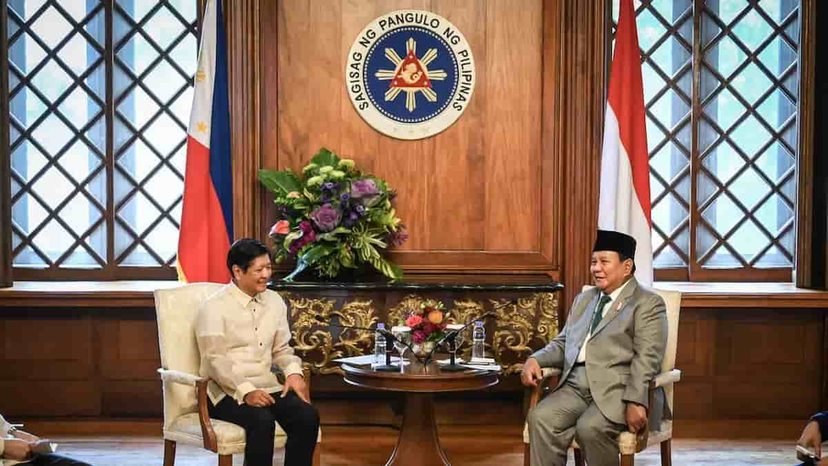 Prabowo presidente di Indonesia nelle filippine