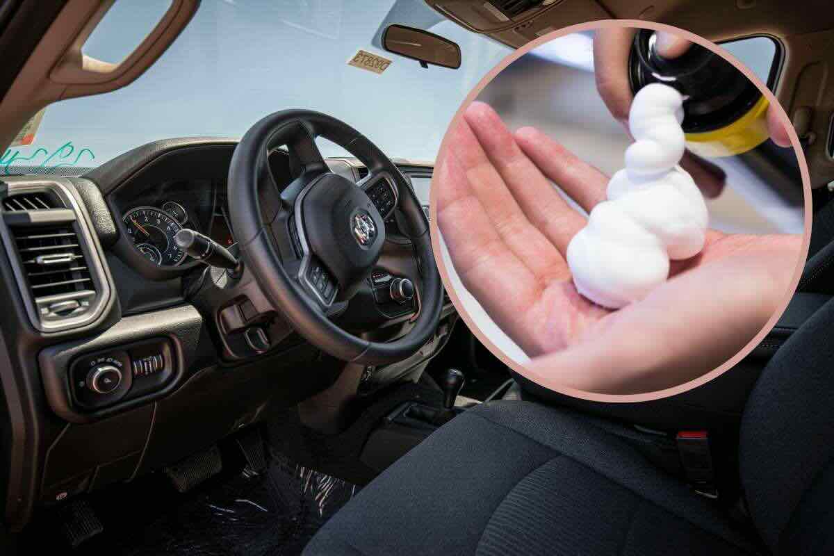 Perché tenere al Schiuma da barba in auto