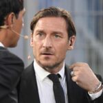 Totti con Nesta prima di Italia-Turchia