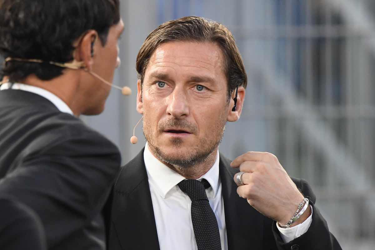 Totti con Nesta prima di Italia-Turchia