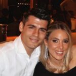 morata e alice campello sorridenti