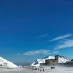 Neve a Campo Imperatore in Abruzzo