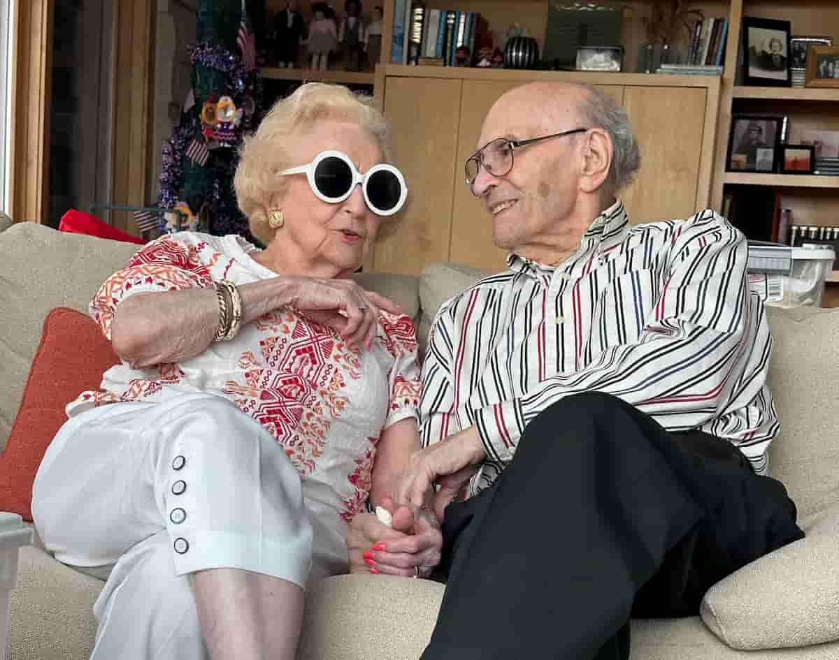 Jo Cartwright e Bernard Snyder, rispettivamente di 96 e 98 anni