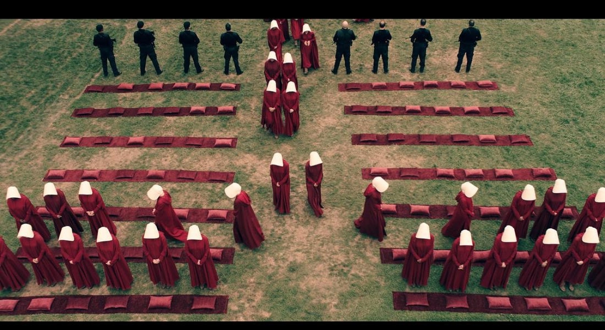 dalla serie tv The handmaid tale