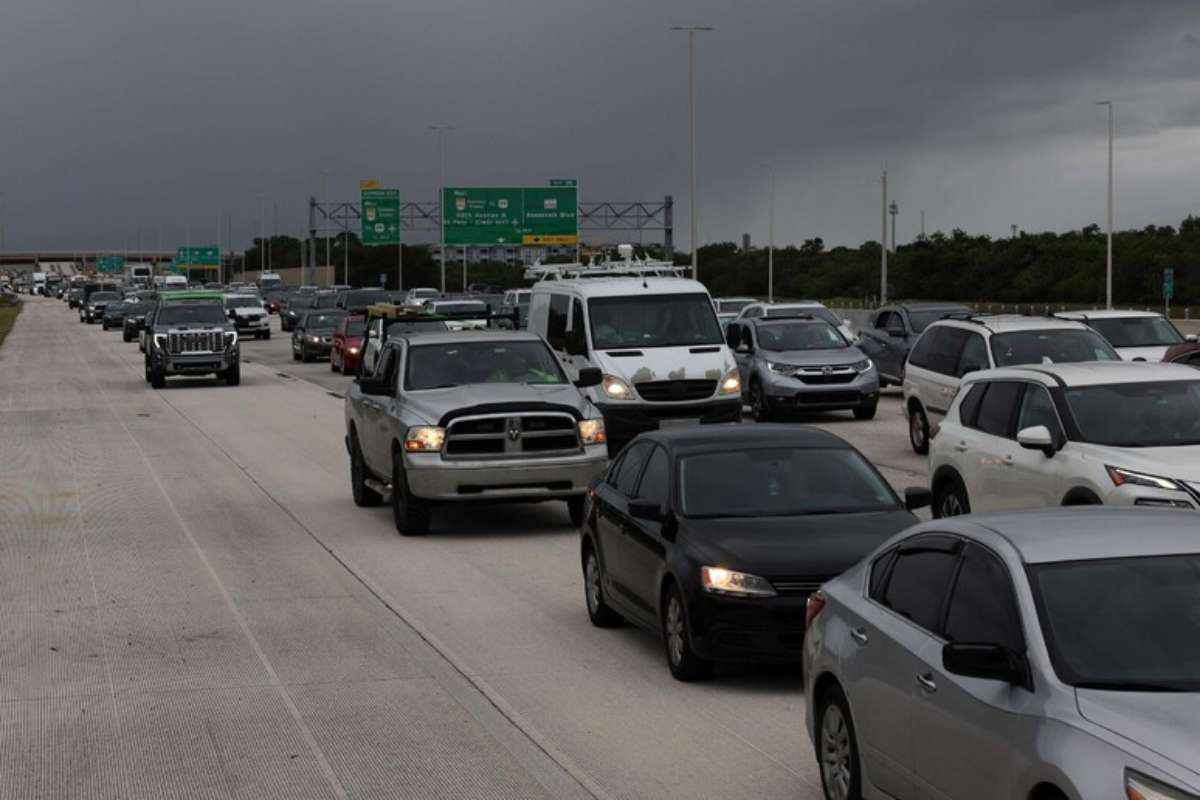 traffico su autostrada in usa