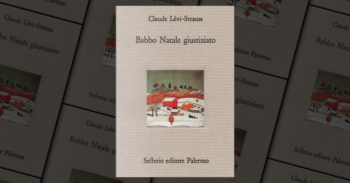 Copertina di Babbo Natale giustiziato di C. Lévi-Strauss