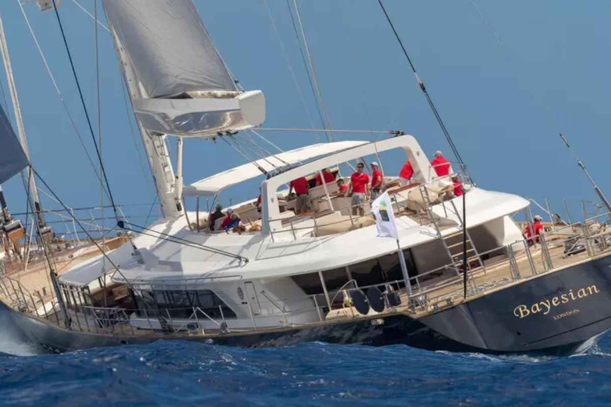 Il super yacht Bayesian perché affondò? colpa di due portelloni e dell’albero non contrastato dalla deriva