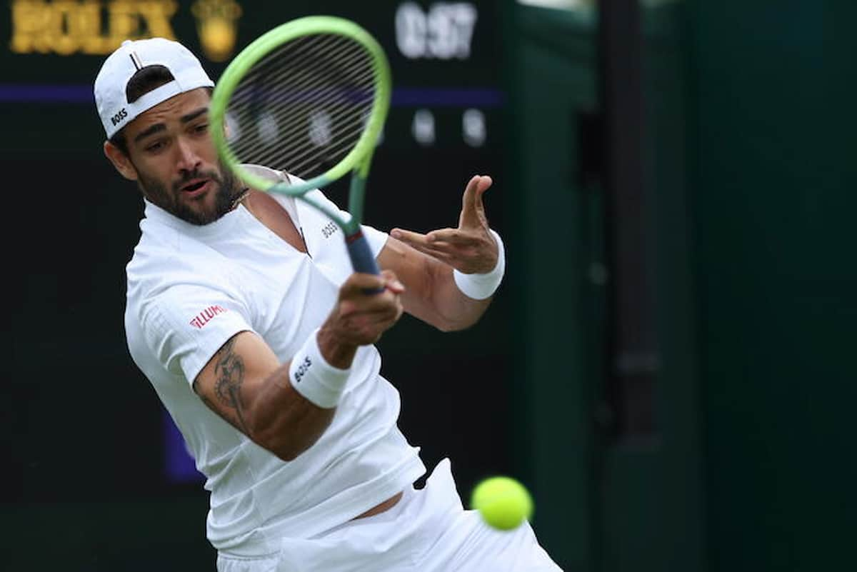 berrettini a wimbledon