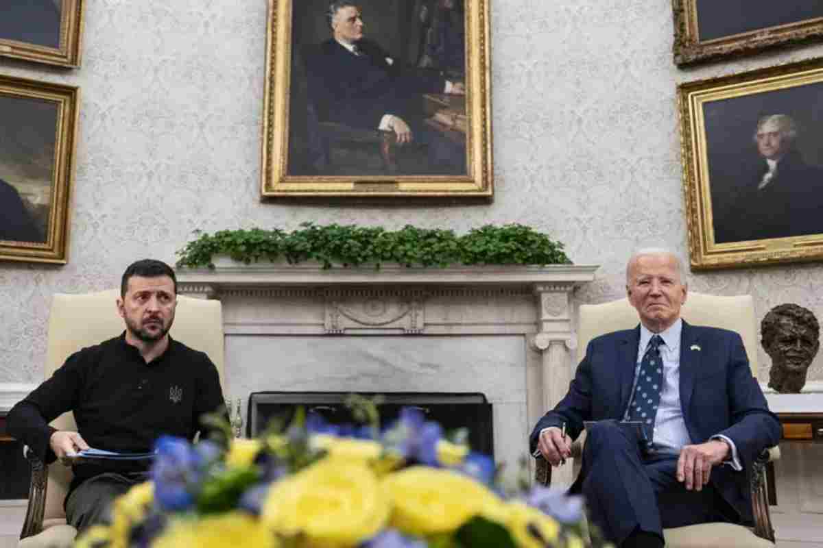 Zelensky e Biden