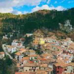 Cervara di Roma dall'alto