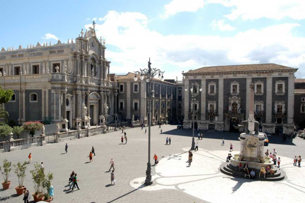 piazza duomo a catania