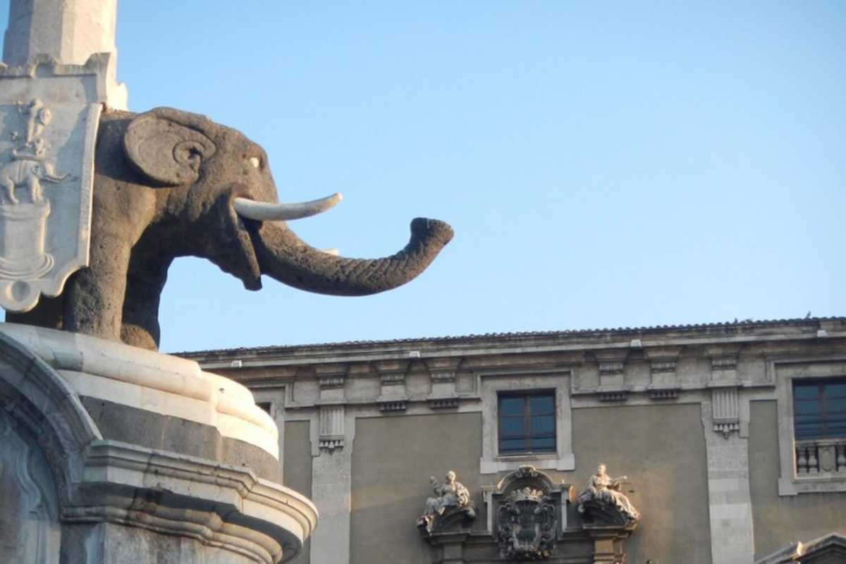 fontana dell'elefante a catania