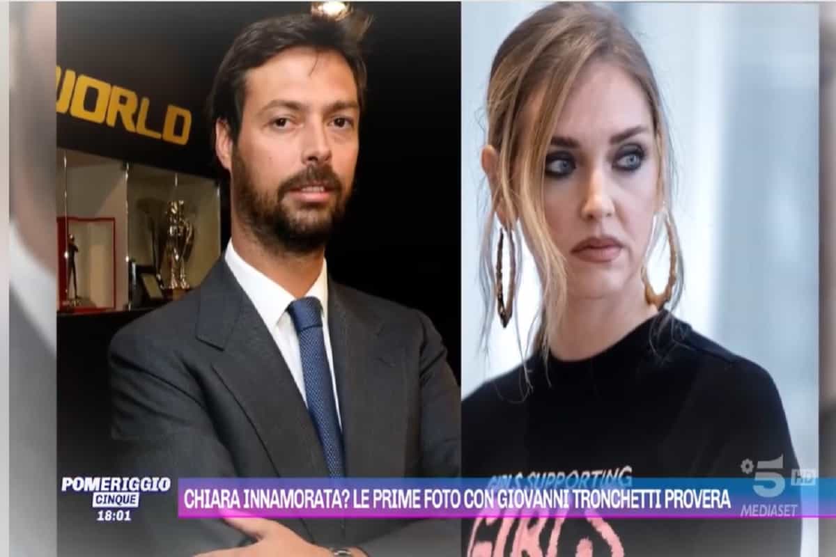 primo piano di tronchetti provera e chiara ferragni