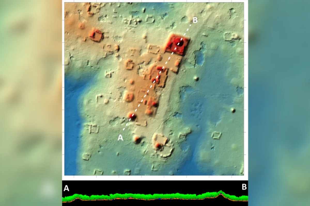 immagine LiDAR di Ocumtun