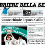 Il Corriere della Sera del 25 novemnbre