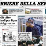 Il Corriere della Sera del 26 novembre