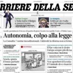 Il Corriere della Sera del 15 novembre