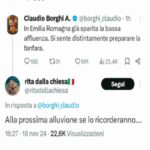 Il tweet di Rita dalla Chiesa