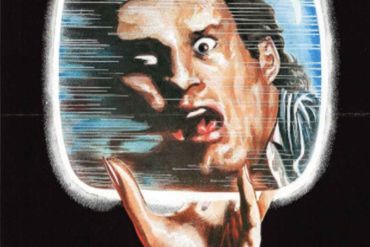 La locandina del film Videodrome, di David Cronenberg