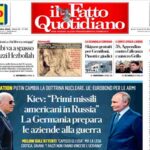 Il Fatto Quotidiano del 20 novembre