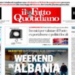 Il Fatto Quotidiano del 12 novembre