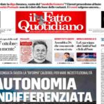 Il Fatto Quotidiano del 15 novembre