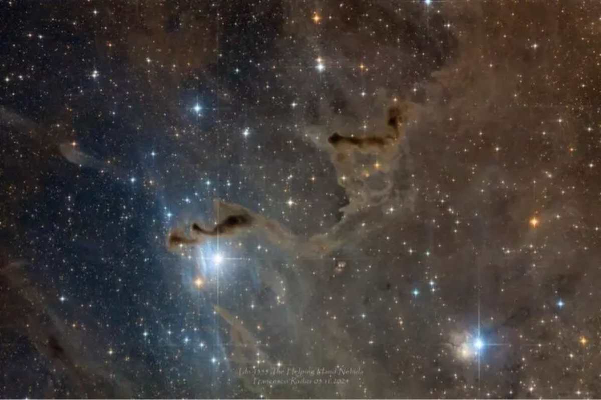 La foto della nebulosa scattata in Umbria che ha conquistato anche la Nasa