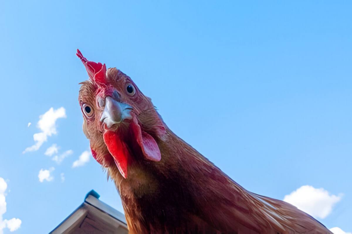 lo sguardo di un gallo