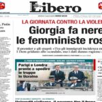 Libero del 26 novembre