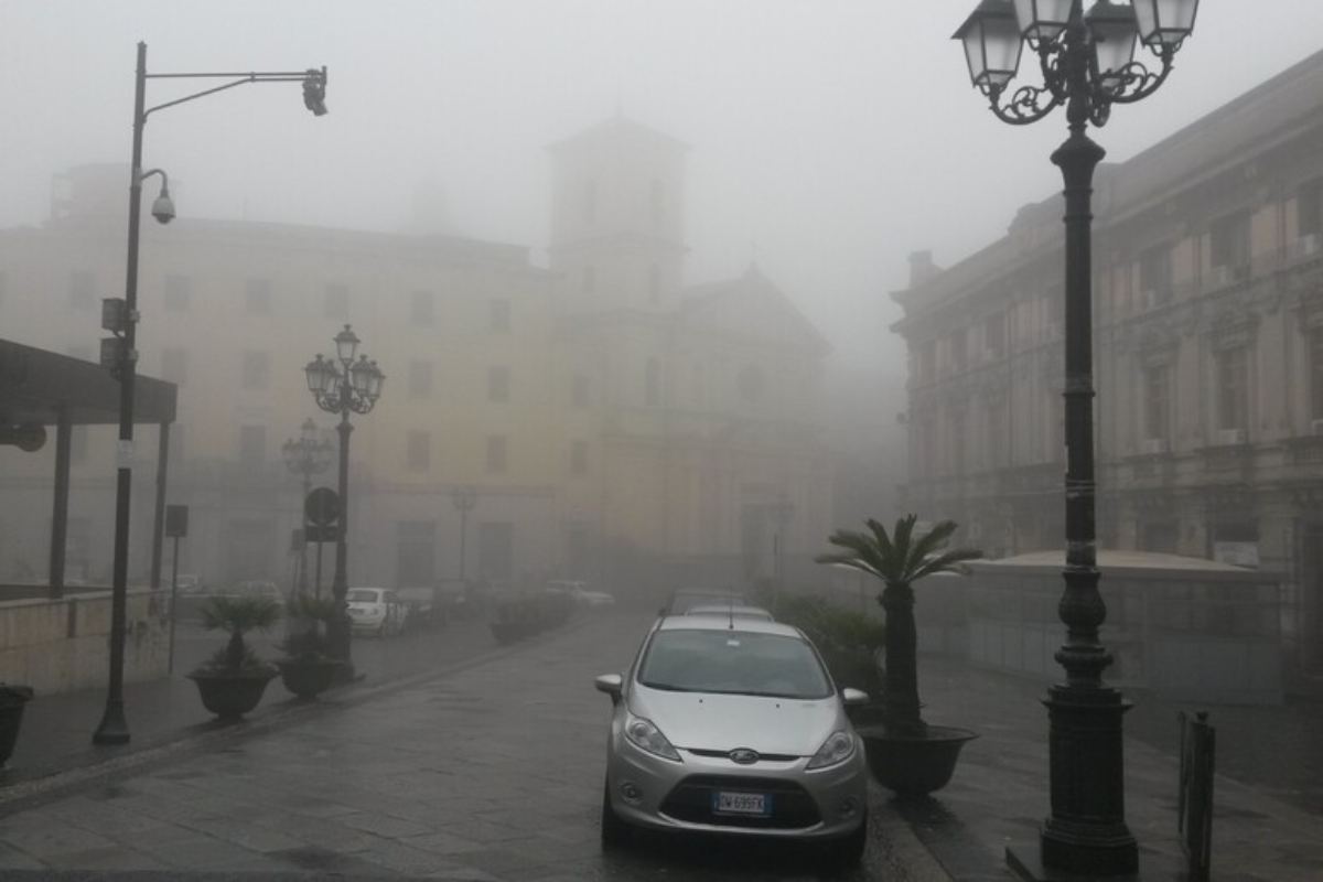 Il tempo con la nebbia