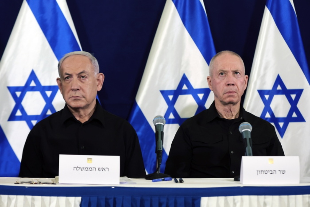 benyamin netanyahu e yoav gantz