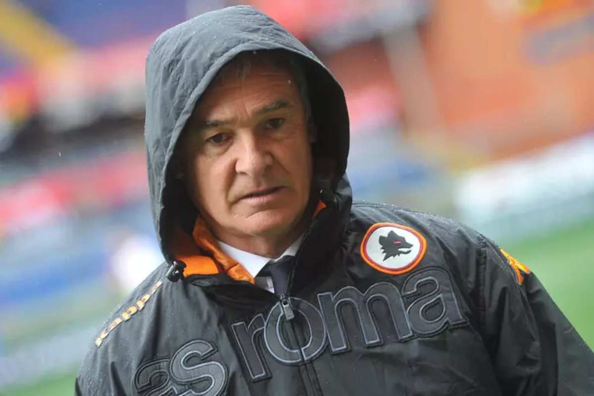 L'ex allenatore della Roma e del Cagliari Claudio Ranieri