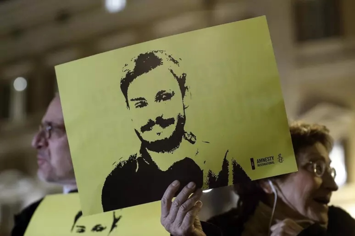 cerimonia per giulio regeni