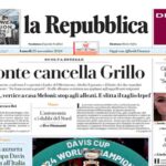 La Repubblica del 25 novemnbre