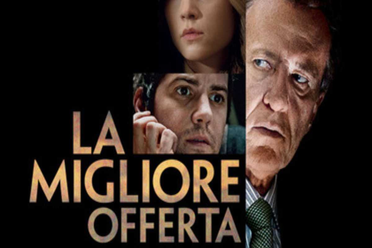 La locandina del film La migliore offerta