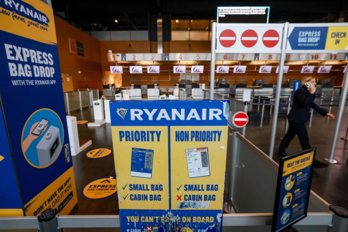 Check-in di Ryanair