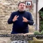 Salvini parla dei militanti dei centri sociali dicendo che sono delle zecche rosse