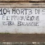 scritte contro valditara al ministero dell'istruzione