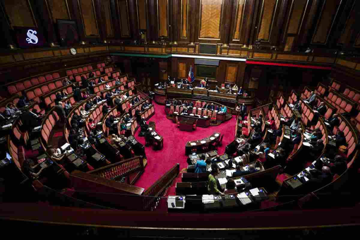 L'aula del Senato