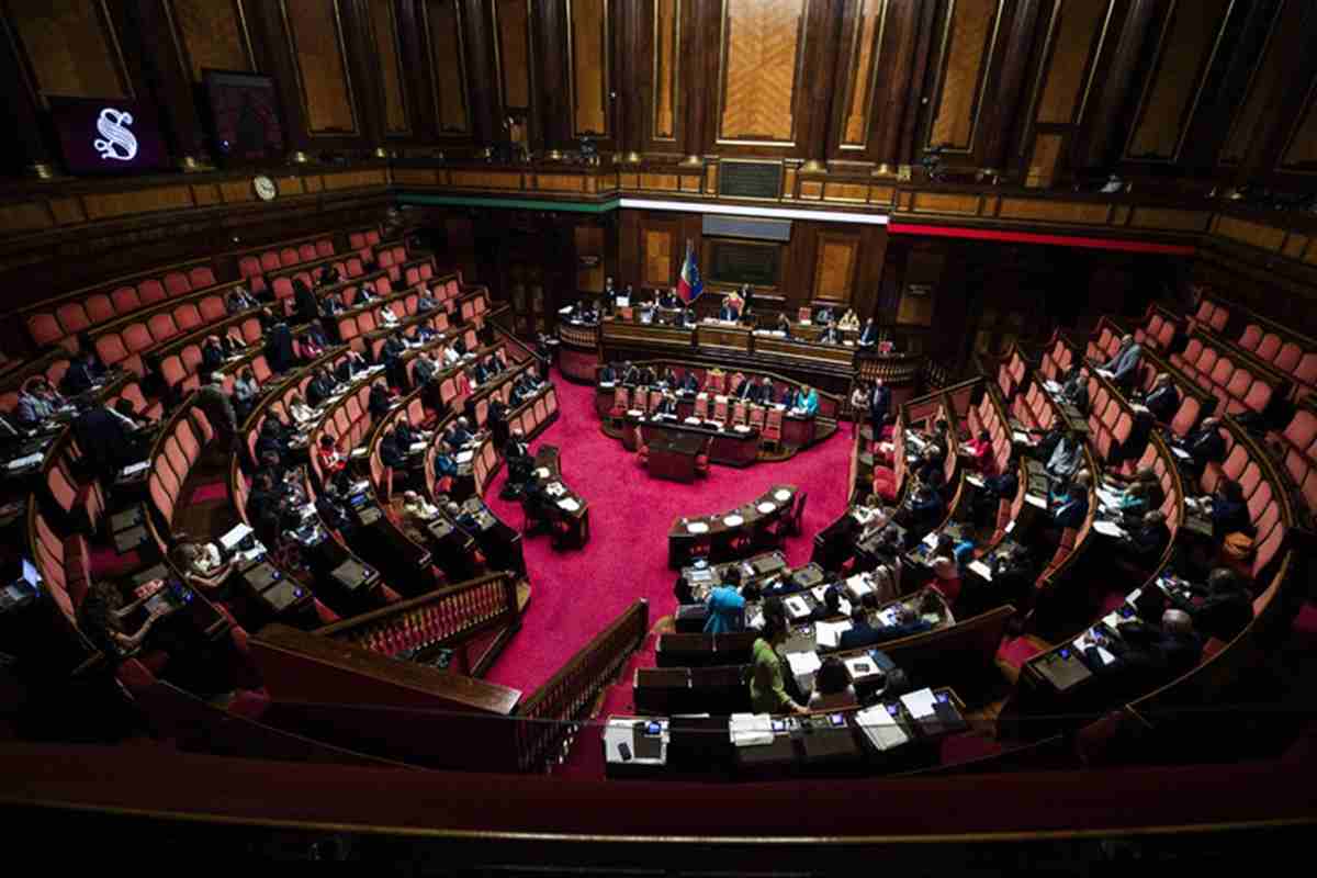 L'aula del Senato