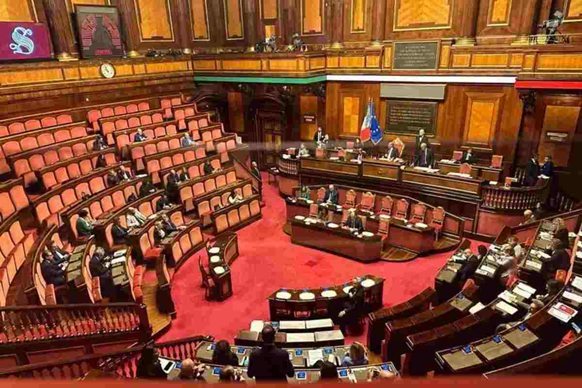 L'aula del Senato