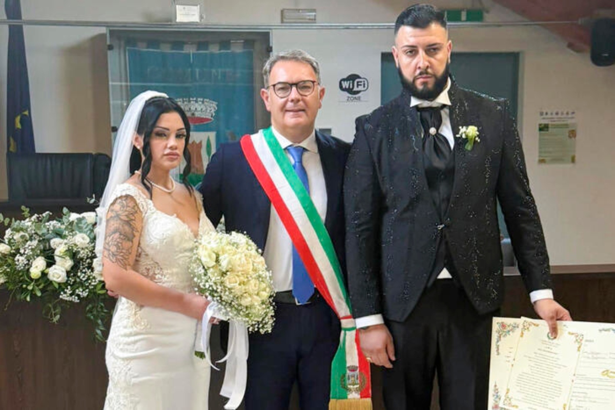 Maria Zaccaria e Pietro Montanino sposi