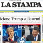 prima pagina la stampa 8 11 2024