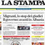 La Stampa del 12 novembre