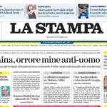 La Stampa del 21 novembre