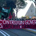 Manifestazione studenti a Roma