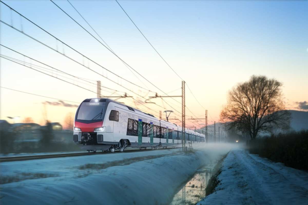 Un treno della compagnia svizzera Tilo